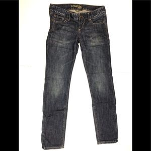 EXPRESS JEANS Zelda Skinny distressed 0s